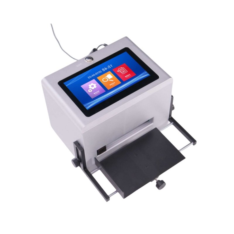 Plastic Bag Bottle Manual Mfg Exp Digital Bar QR Date Code Desktop Intelligent Static Inkjet Printer