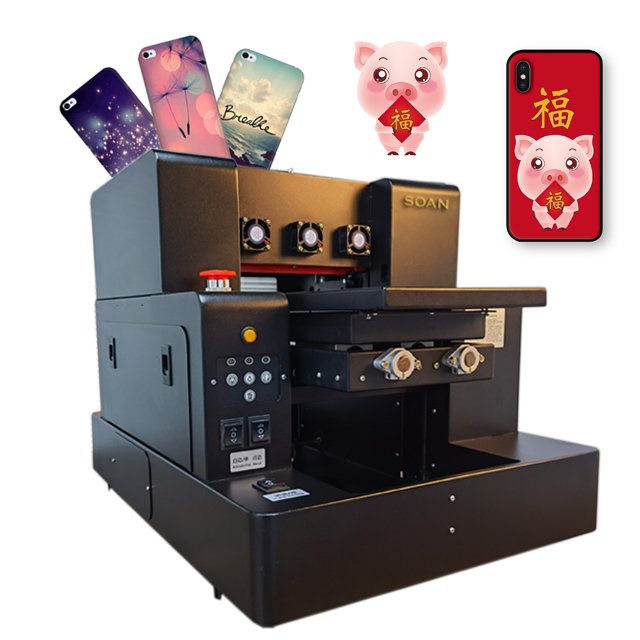 New idea A3 UV Inkjet Printer on Bottle glass wood metal acrylic leather printing Flatbed UV machine on sale for small business