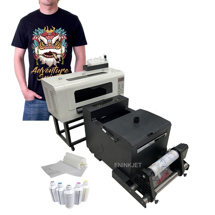 New A3 Roll to Roll Digital Printer for PET Film With Epson Double Head Best DTF Printer