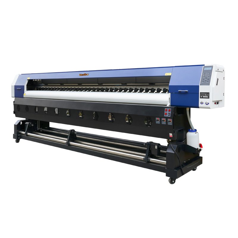 large format inkjet printer industrial 3.2m printing width double 3200 xp600 heads banner vinyl advertising printing machine