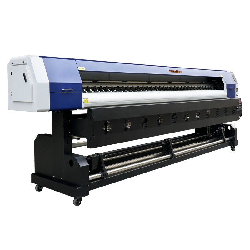 large format inkjet printer industrial 3.2m printing width double 3200 xp600 heads banner vinyl advertising printing machine