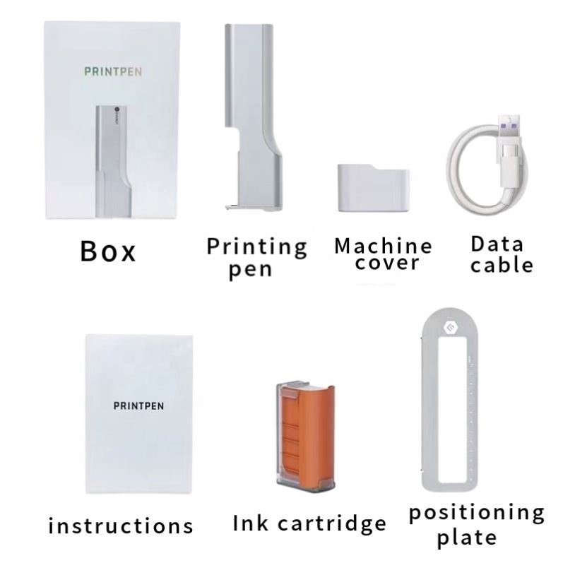 PrintPen Food Printer Pen Cake Macarrons Coffee Beer Signature Digital Handheld Inkjet Printer WIFI Connection Printepen
