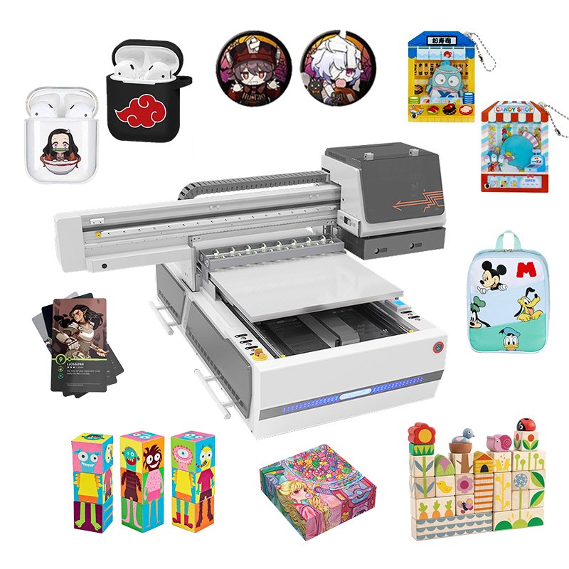 Small and medium-sized UV printers, customizable fixtures for batch printing of pens, books,and other stationery UV DTF printers