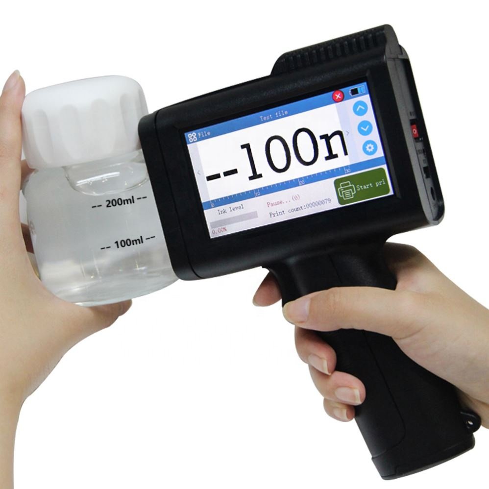 2024 Top Selling M10 Handheld Expire Date Barcode Labeling Printer Machine Inkjet Printer