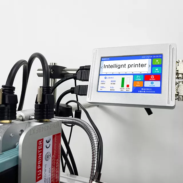 Best Quality 600Dpi High Precision Printing Portable Smart Automatic Batch Carton Code Inkjet Printer