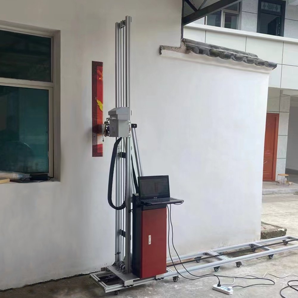 2024 Vertical Wall Mural & 3D TV Background Printer HD Precision UV Inkjet For Indoor & Outdoor Wall Mural Painting Machine