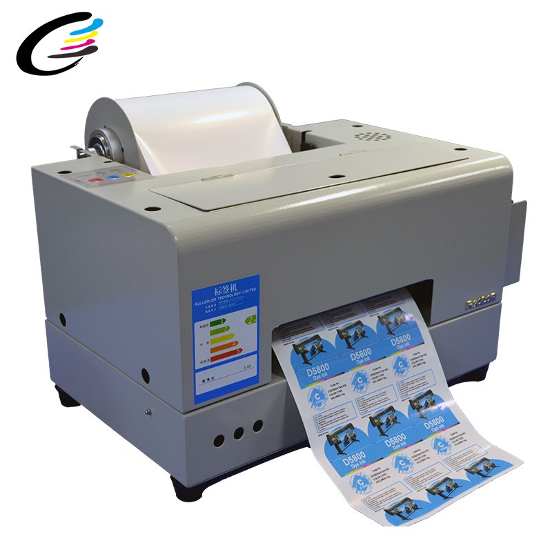 Fcolor Inkjet High Resolution Waterproof PET PVC Sticker A4 Roll Label Printer