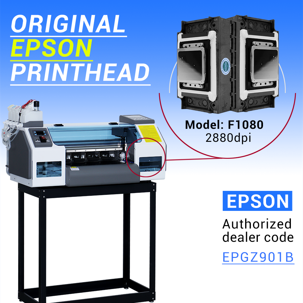 Dtf Printer With Powder Shaking Machine Sticker Paper For Inkjet Printer Uv Direct To Film Printer