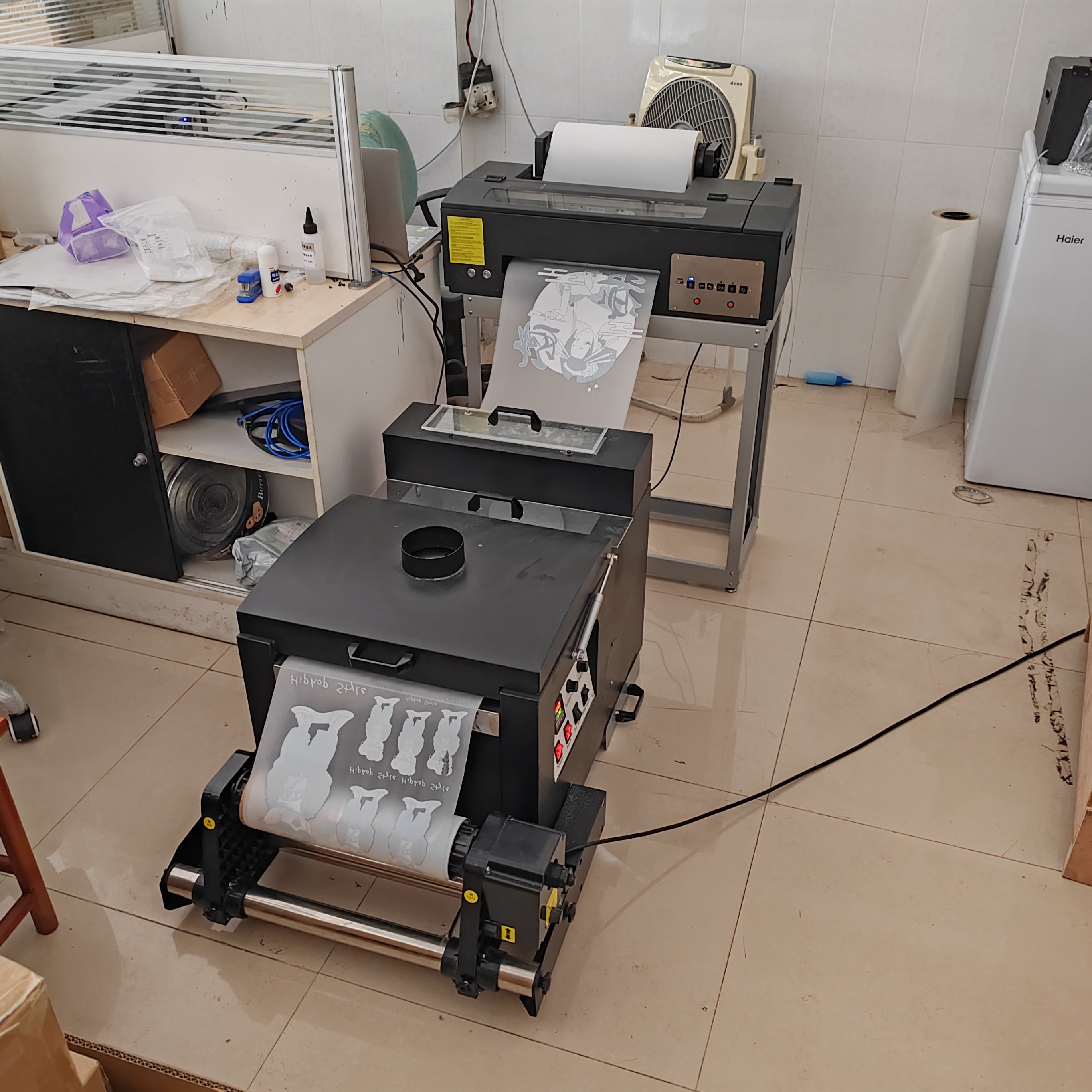 2024 New A3 Dtf Printer DX5 Printhead L1800 Dtf Printer Printing Machine for Small Business Ideas for Tshirt Printing CE 250ml