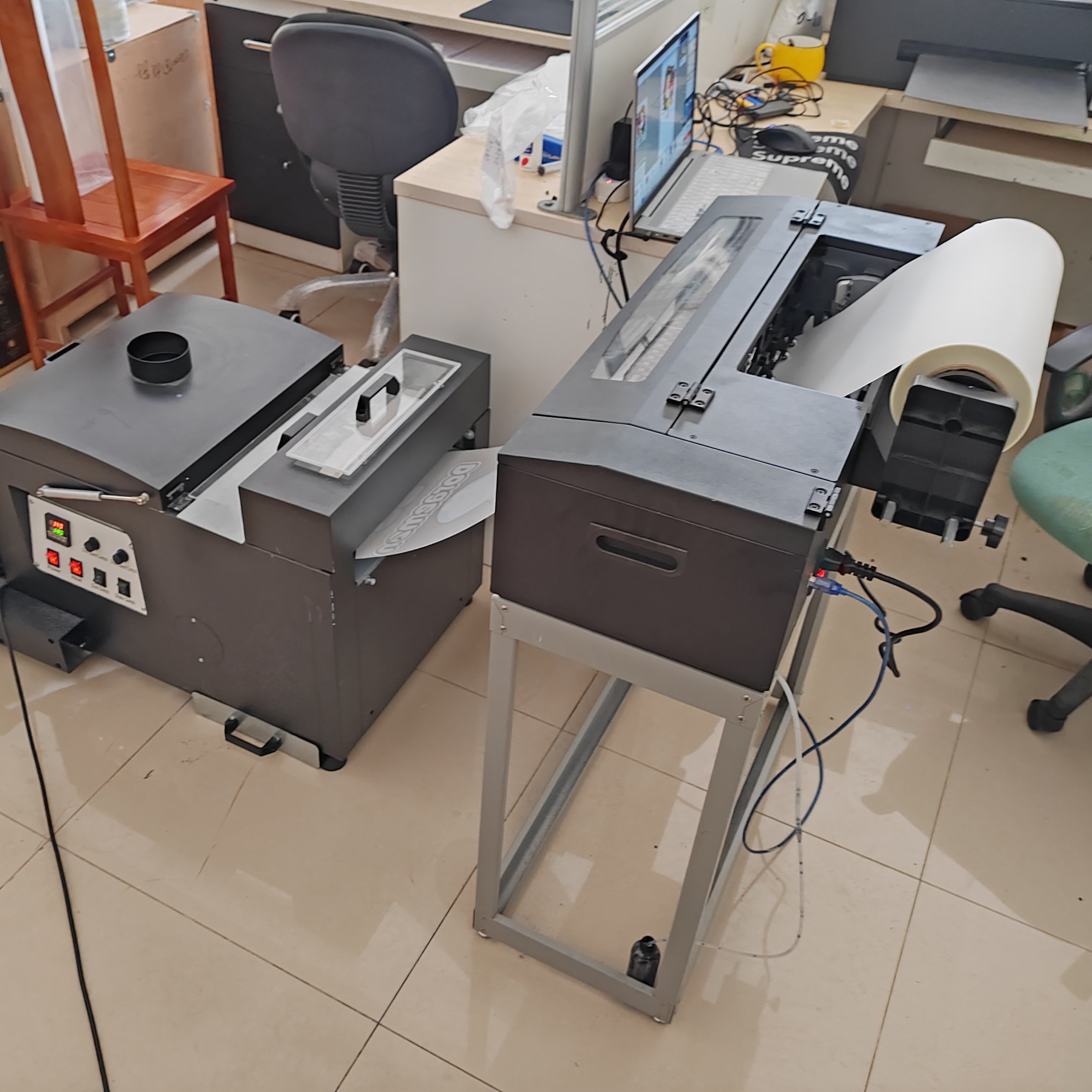 2024 New A3 Dtf Printer DX5 Printhead L1800 Dtf Printer Printing Machine for Small Business Ideas for Tshirt Printing CE 250ml