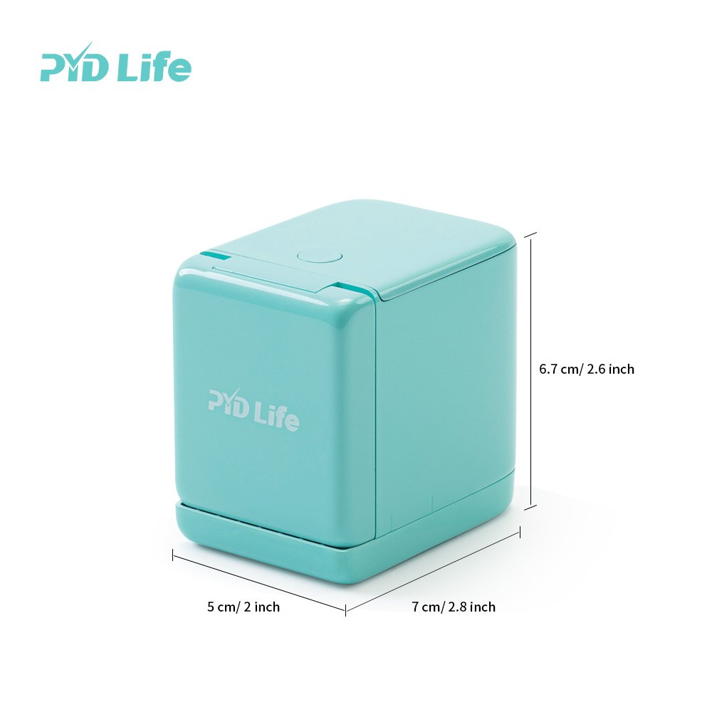 PYD Life Phone Mobile Pocket Small Wireless Hand Digital Inkjet Printers Mini Color Portable Printer