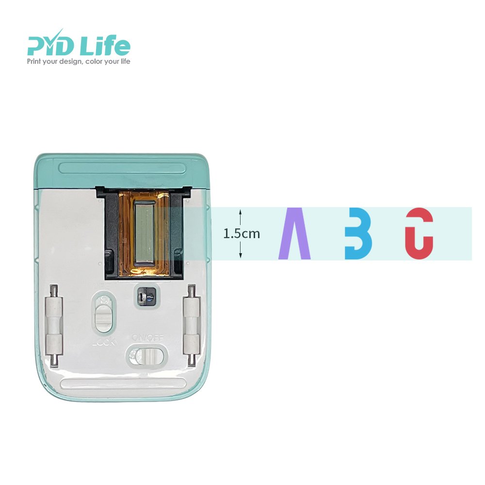 PYD Life Phone Mobile Pocket Small Wireless Hand Digital Inkjet Printers Mini Color Portable Printer