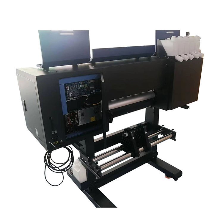 High Quality 24in A1 60 cm Roll Double Head I3200 4720 Wide Format DTF Inkjet Printer Machine With Powder Shaker
