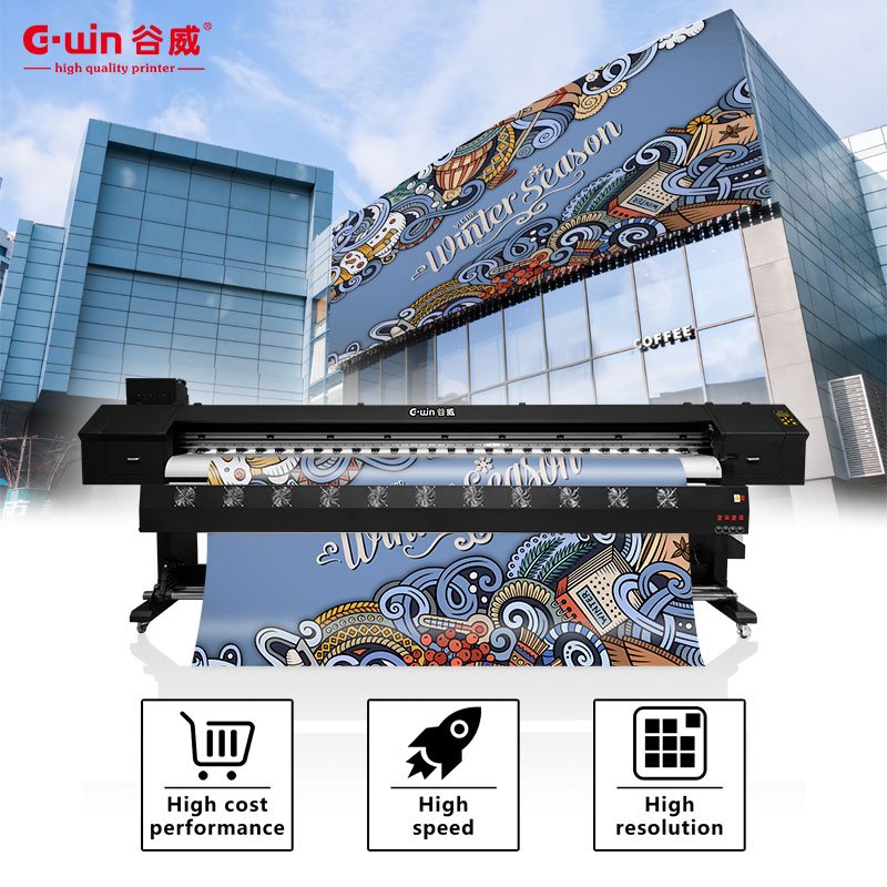 Guangzhou factory 3.2m 10 feet roll to roll Large format printing machine can use XP600 3200 XC90 printhead vinyl banner printer