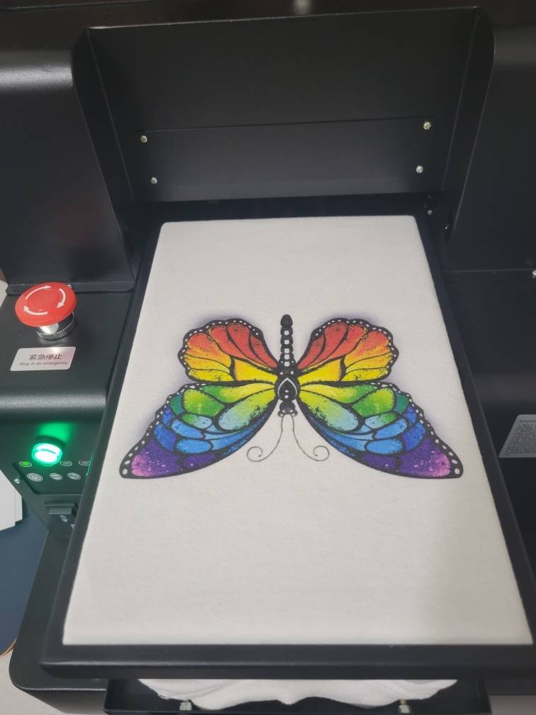 Hot Sales A4 Size DTG Printer for Any Color Fabric T-shirt Printing Machine