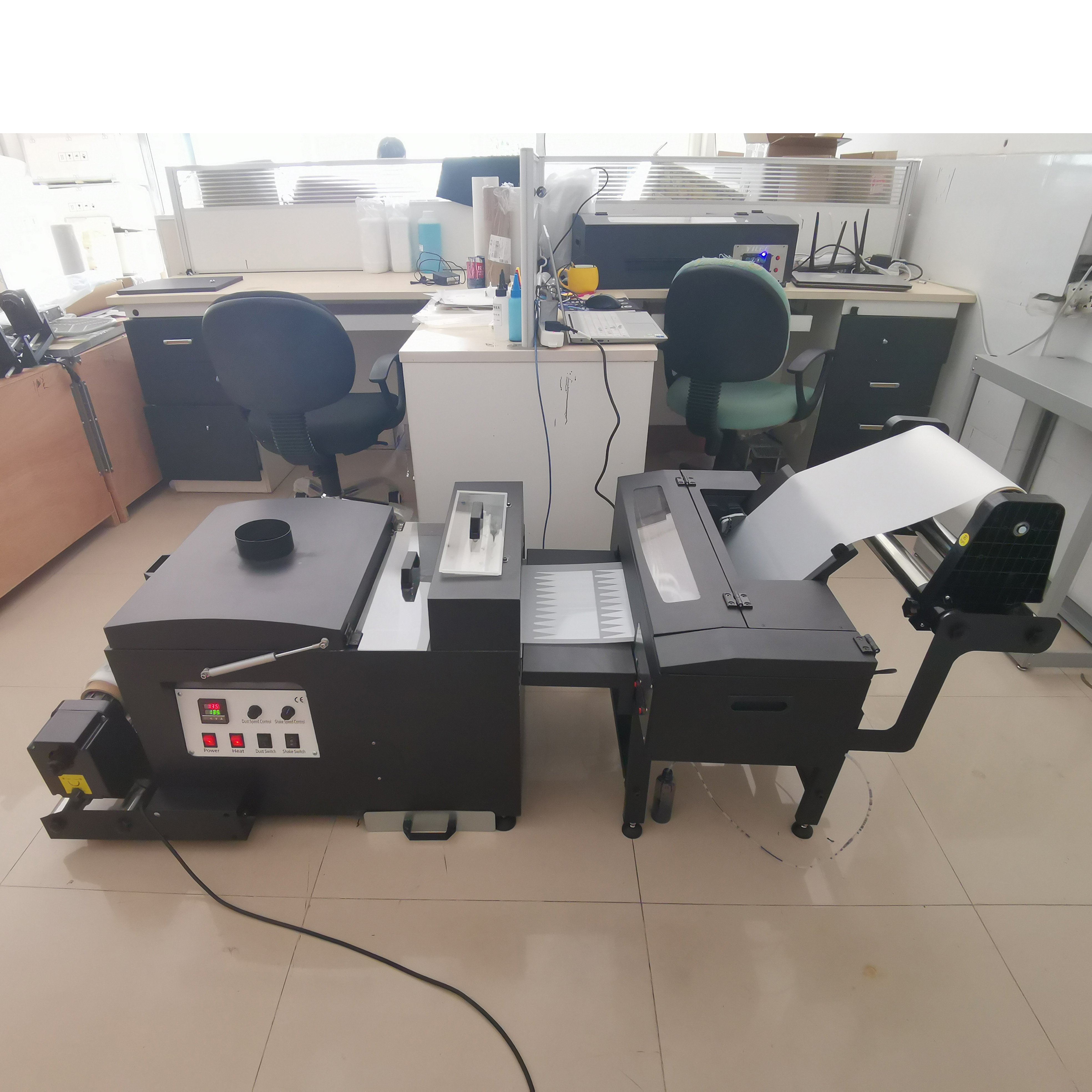 Yilee Small A3 Inkjet T Shirt Printing Machine Heat Transfer Roll Pet Film A3 DTF Printer L1800 DX5 Printhead 33cm CE Provided