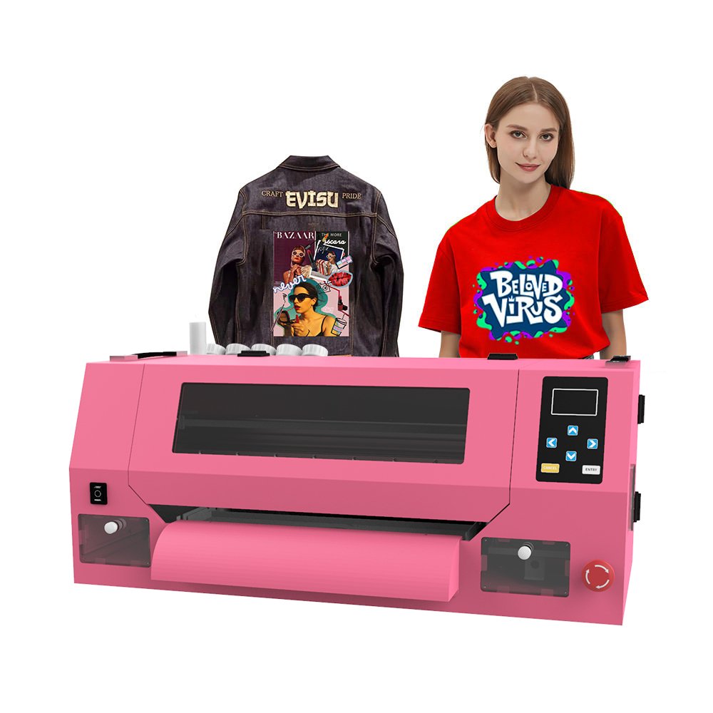 desktop Inkjet printer A3 30CM packaging single-head printer Custom logo Spot goods clothing inkjet Product costume DTF printer