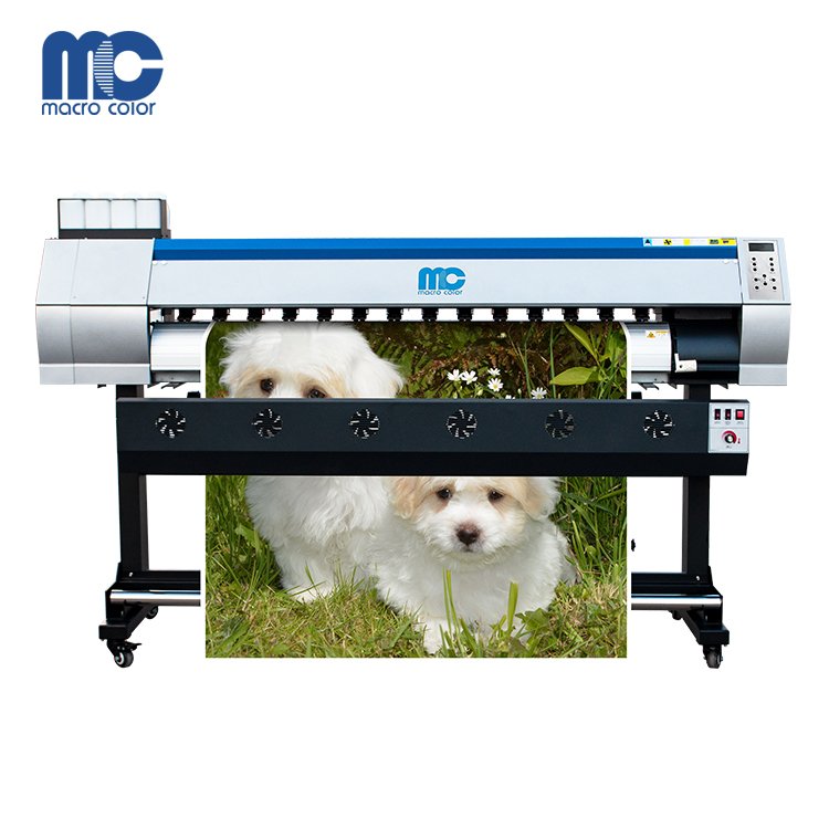 MACRO COLOR New design 1.8m 6ft Roll to roll UV printer for wall paper printing machine