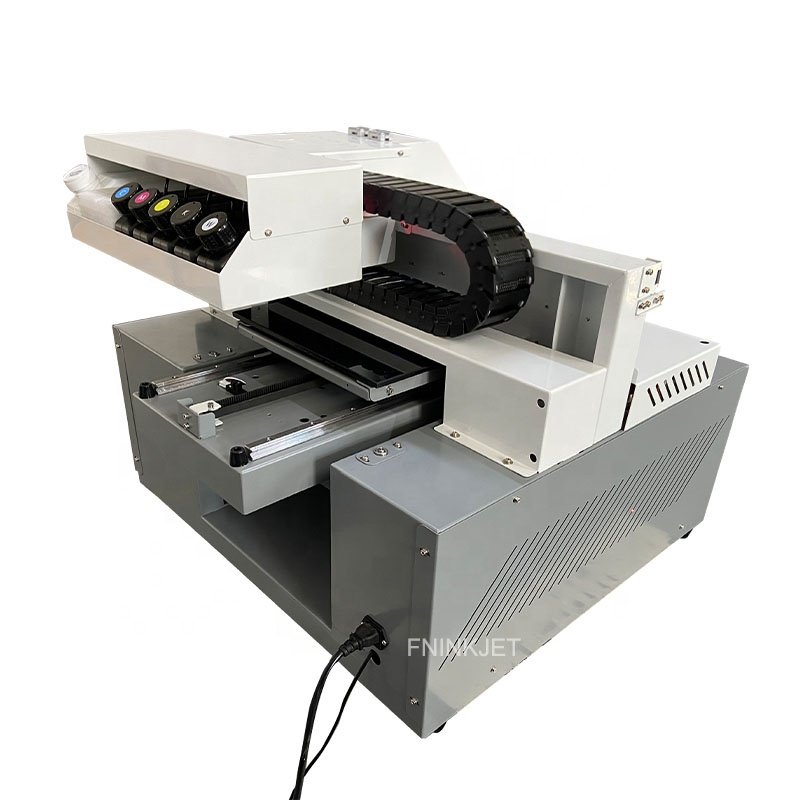 Newest UV Best cleaning Station Long Life Flatbed UV LED Printer A3 PU Leather UV Printing Machine Inkjet Phone Case Printing