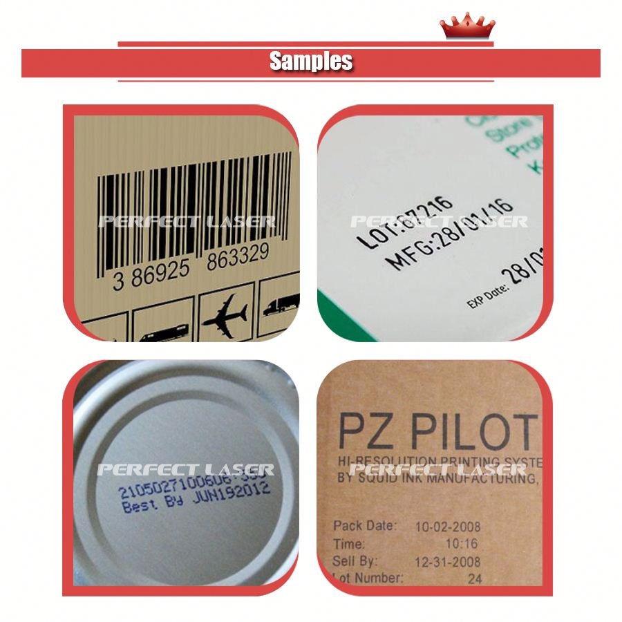 Perfect Laser-Mini Portable Hand Held Paper Label Bottle Logo Bar Code Date Stamp Inkjet Printer Coder Coding Printing Machine