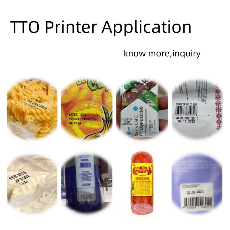 HPRT 53mm Expiry Date Pouch Batch Coding Machine TTO Printer TTO Thermal Transfer Printer