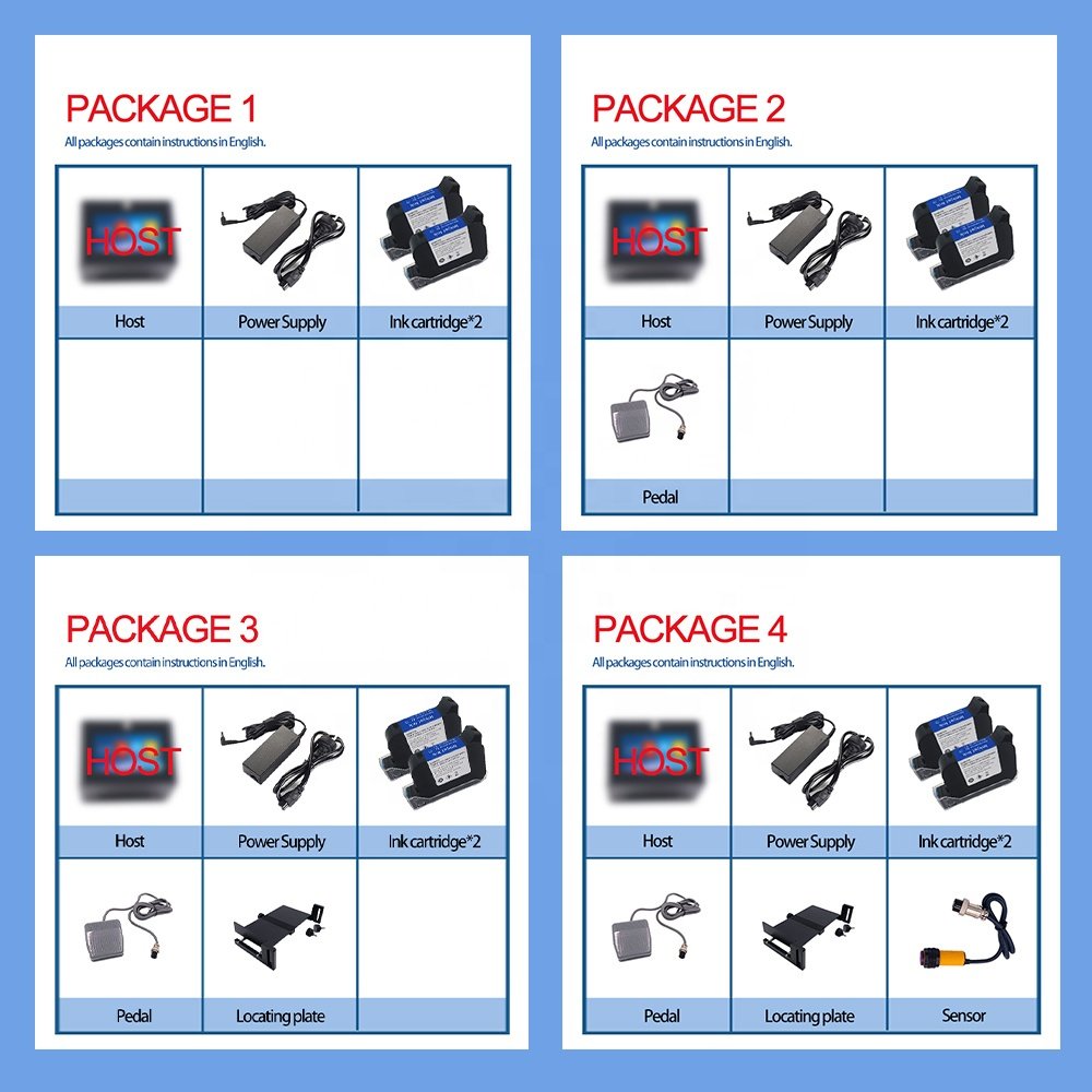 AOKDI Carton Box Pipe Tube Cable Wire Date Number Logo Lot Number Printing Machine Blue White Ink Pigment Inkjet Printer