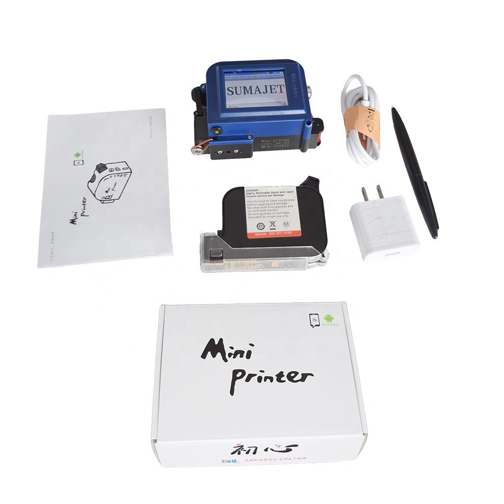 Best Small Inkjet Handheld Printers Code Number Expiry Date Printer Mini for Cosmetic Bottles Printing Machine