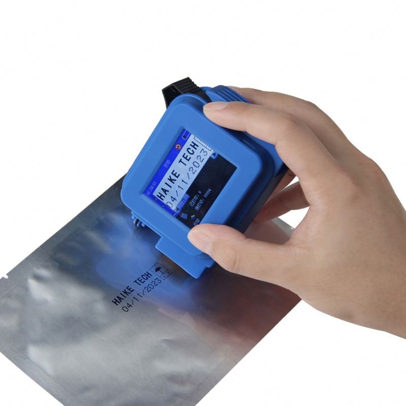 Wholesale 12.7mm/25.4mm TIJ portable mini inkjet printer handheld batch coding machine for bottle can printing