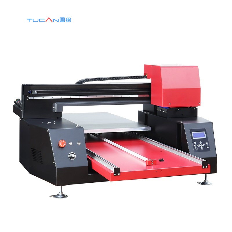UV Flatbed Printing Machine 60*90cm Bottle Mug Phone Case Metal digital inkjet printers with XP600 Printhead