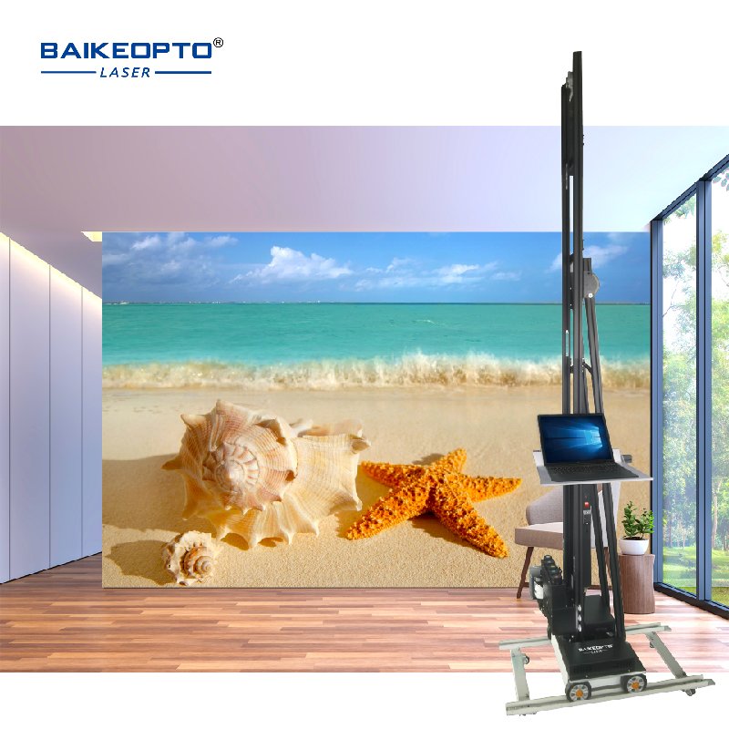 Digital Canvas Art Direct Image Multicolor Wall Painting Machine 3D Glass Ceramic Paper Walls Painter Price