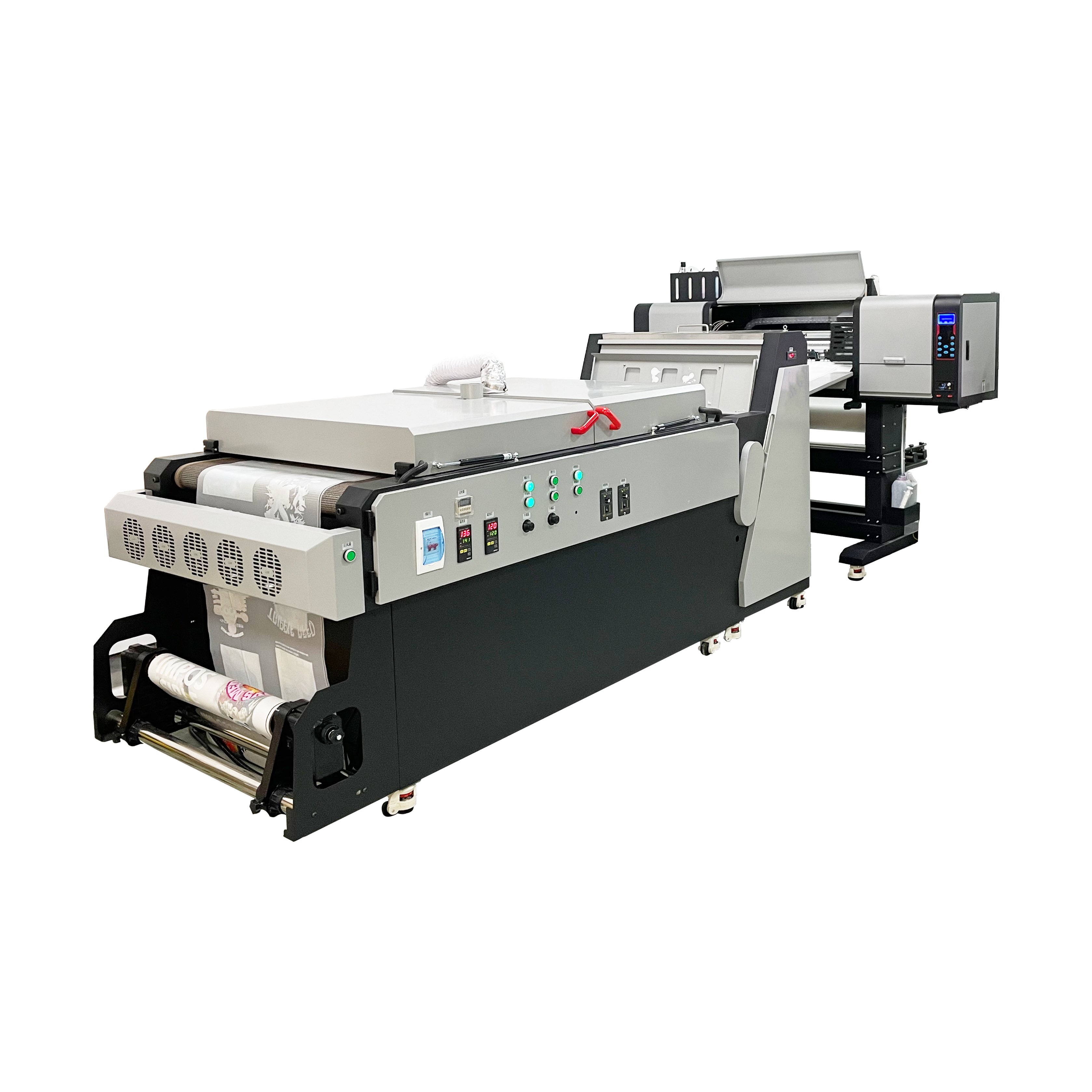 Asfrom Dtf Printing Machine 4 head A3 60 cm Pet Film Digital Inkjet Printer For T Shirt Fabric Bag Textile