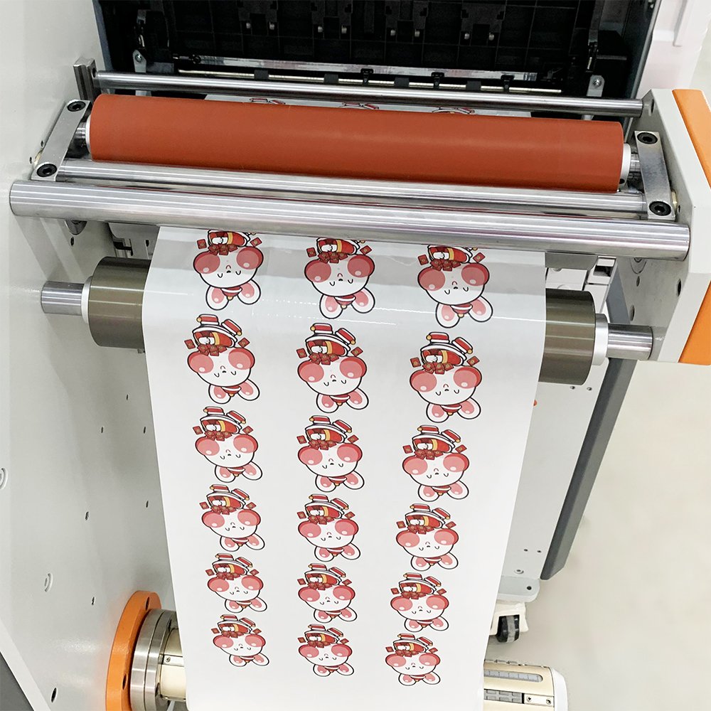 DARUI Roll To Roll Digital inkjet Label printer Bopp Film Color Laser printers