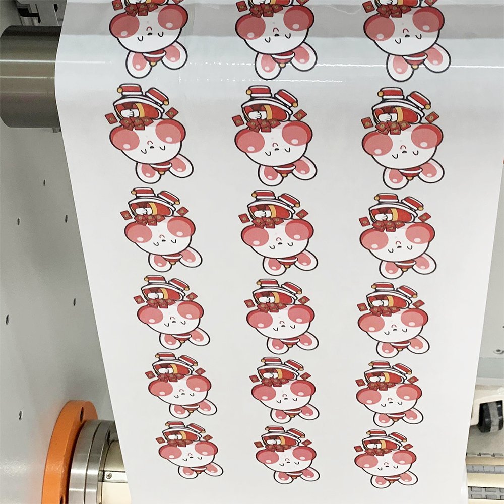 DARUI Roll To Roll Digital inkjet Label printer Bopp Film Color Laser printers