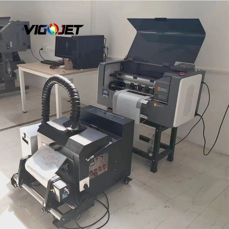 Vigojet2024 30cm inkjet printer 30cm XP600 dtg t shirt printer automatic t shirt dtf garment printer