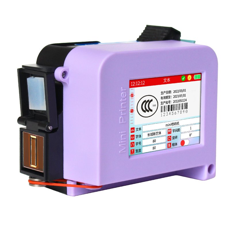 Adorable Mini Handled Linkjet Printers Dtf Expiry Date Stamping Machine Cij Online Ink Jet Printer With CE