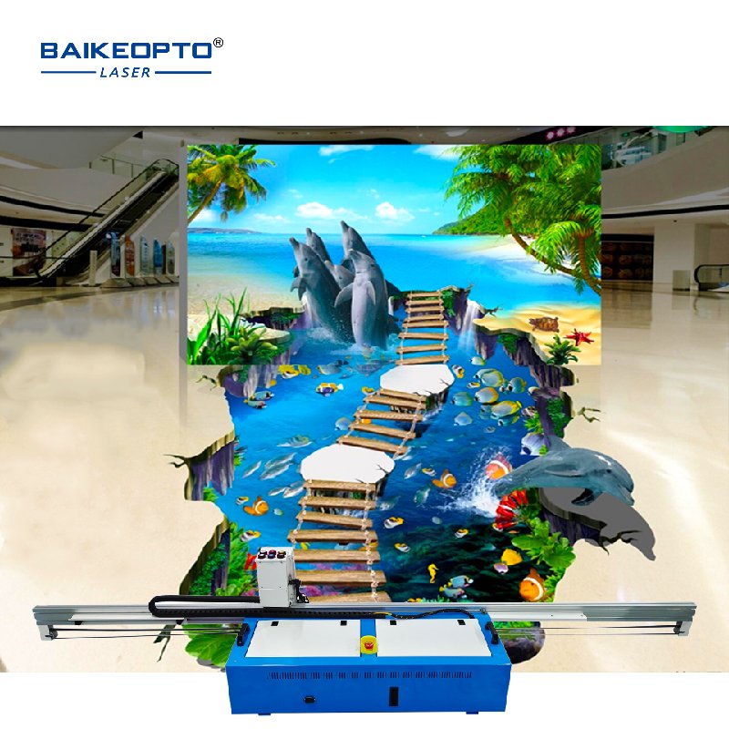 3d wall painting printer for wall and floor design modle GP400 of baikeopto