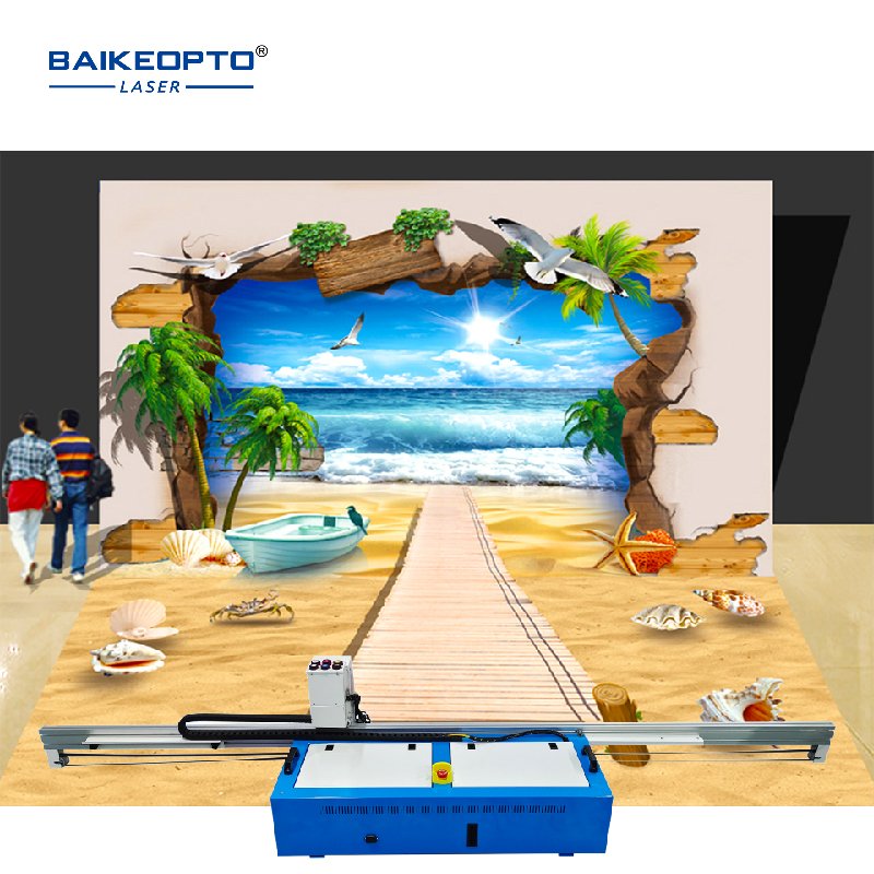 3d wall painting printer for wall and floor design modle GP400 of baikeopto