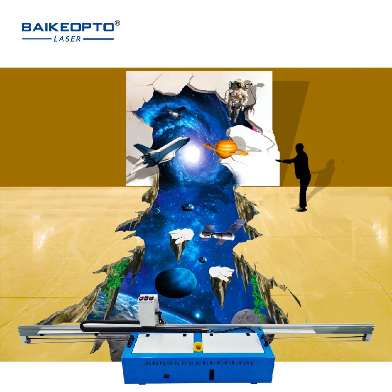 3d wall painting printer for wall and floor design modle GP400 of baikeopto