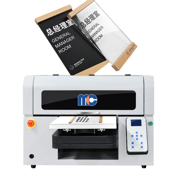 Multifunction Mobile APP A3 Smart UV Flatbed Printer for All Flat Materials
