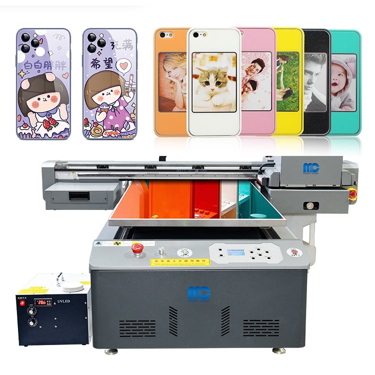 Multifunction Mobile APP A3 Smart UV Flatbed Printer for All Flat Materials