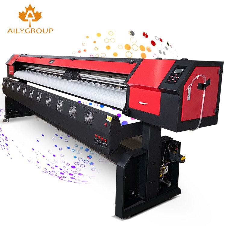Aily Group large format 3.2m eco solvent printer plotter machine with dx5dx7xp600dx11 head Inkjet printers