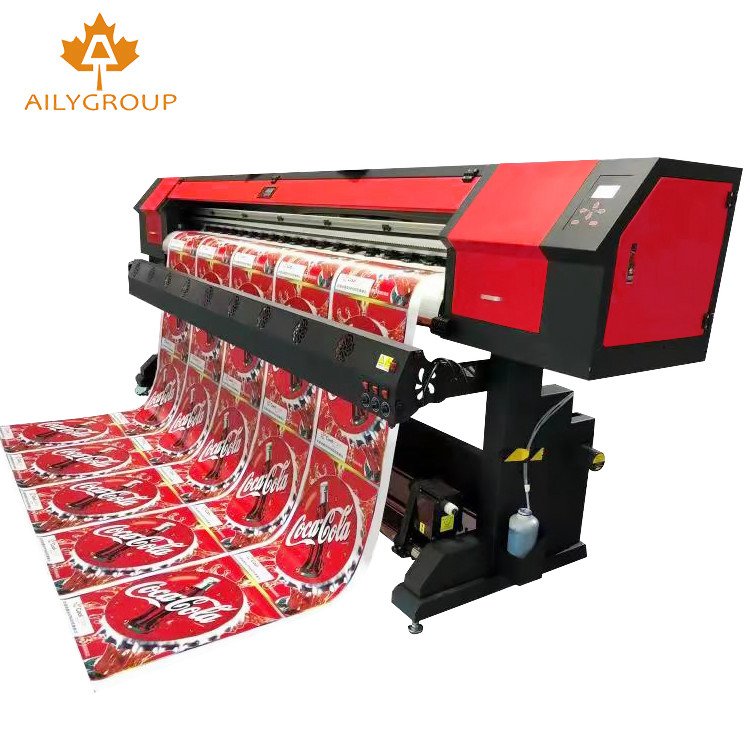 Aily Group large format 3.2m eco solvent printer plotter machine with dx5dx7xp600dx11 head Inkjet printers