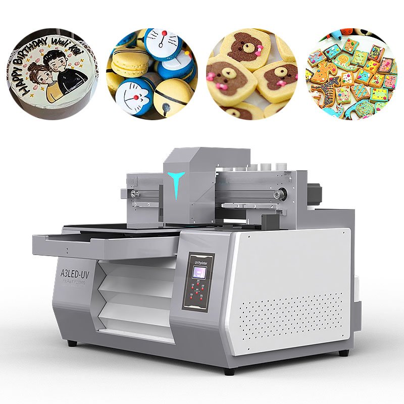 A3 Edible Printer Cake Photo Printing Machine 3050 Edible Inks Printer Inkjet Printers New Product 2023 Multifunctional Provided