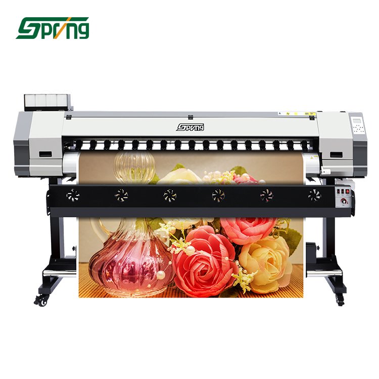high speed high resolution Spring inkjet printer 5ft 1.6m Sublimation paper XP600 DX5 printhead large format printer