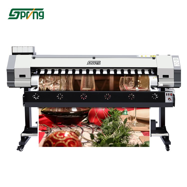high speed high resolution Spring inkjet printer 5ft 1.6m Sublimation paper XP600 DX5 printhead large format printer