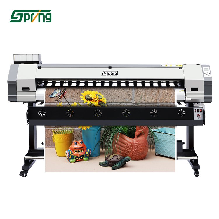 high speed high resolution Spring inkjet printer 5ft 1.6m Sublimation paper XP600 DX5 printhead large format printer