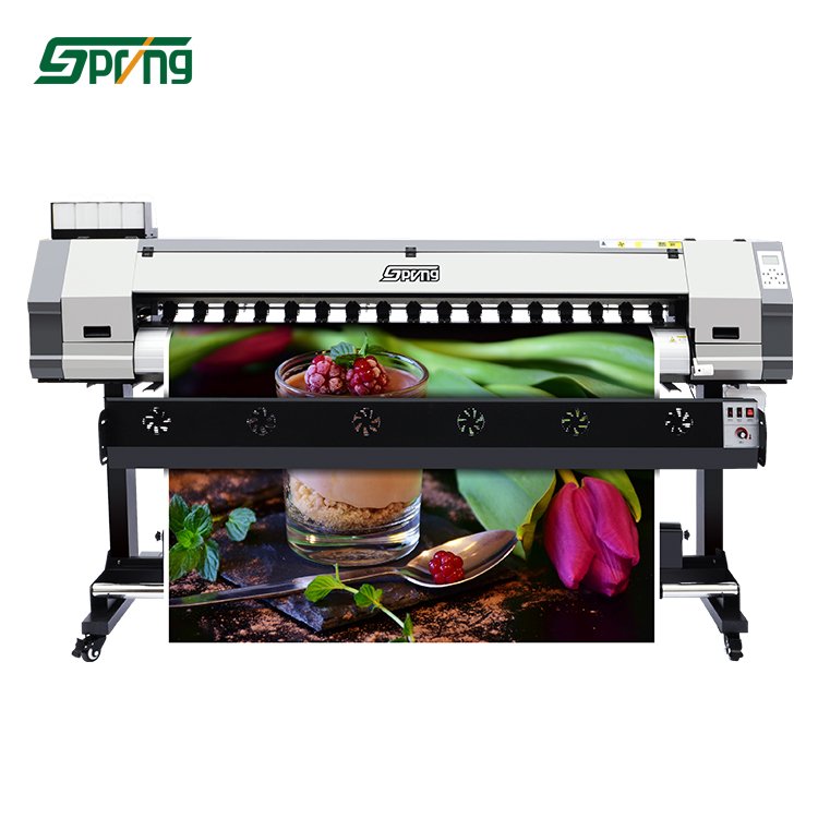 high speed high resolution Spring inkjet printer 5ft 1.6m Sublimation paper XP600 DX5 printhead large format printer