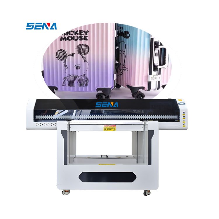 Digital 3D LED Printing Machine CMYKW+Varnish for Small Business 9060 Direct to Garment Printer Label Printer Sticker Machine