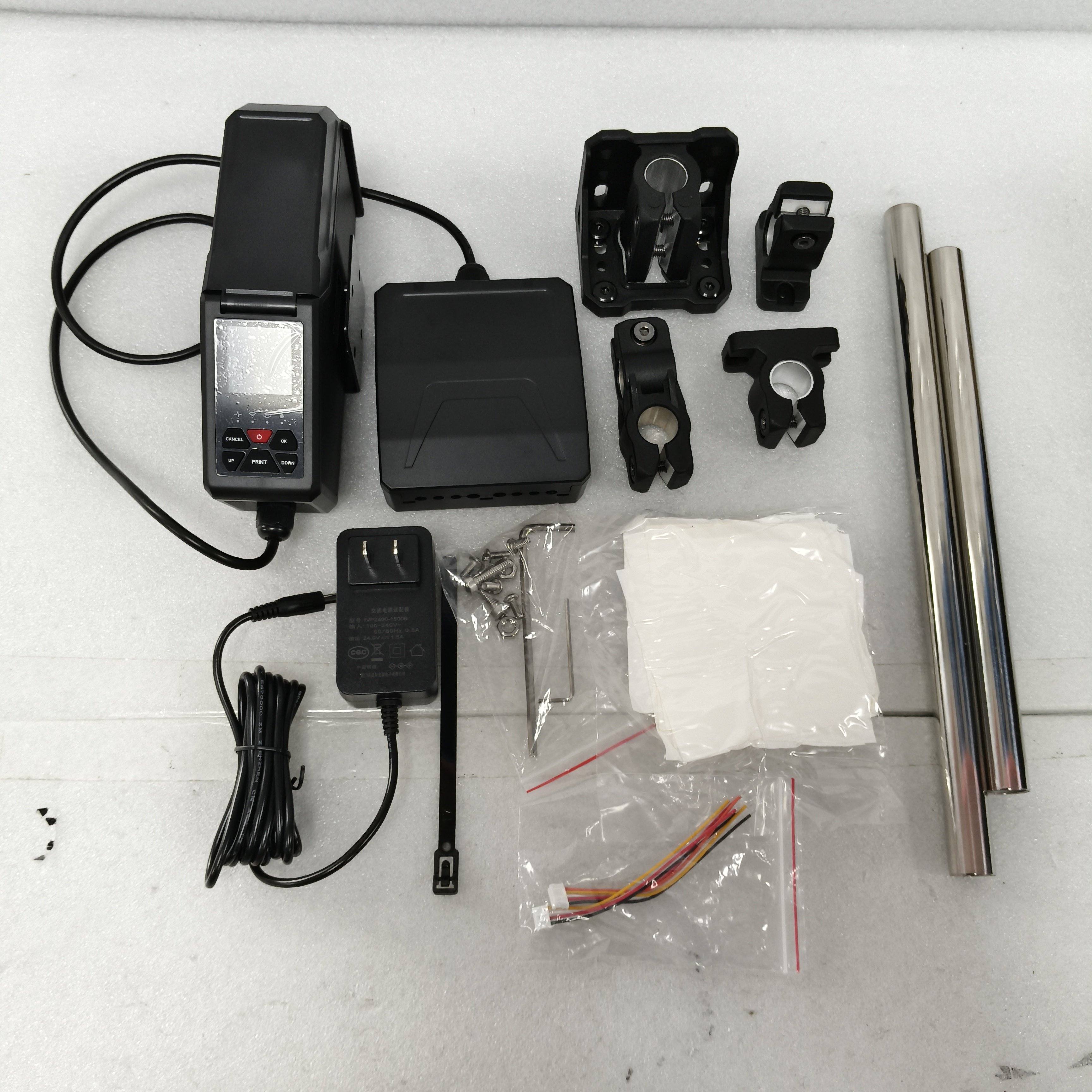 MoEco one head TIJ inkjet printer Operate on Mobile software operation 12.7mm ALL IN ONE TIJ Printer single head APP ME series