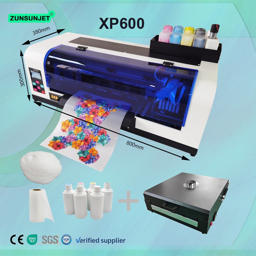 digital new dtf a3 desktop roll size dtf Multifunctional Inkjet printer printing machine for pet film transfer printing